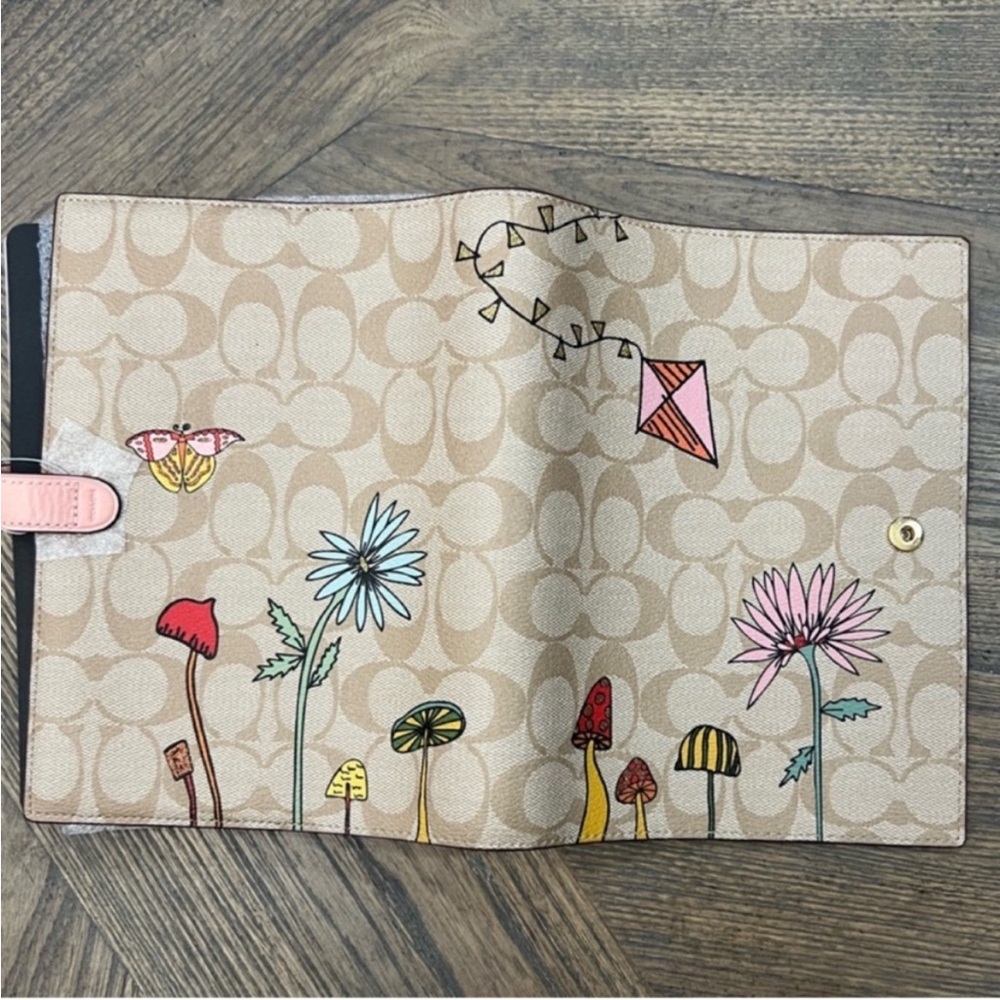 Coach Floral and Kite Patterned Notebook - Picture 2 of 6